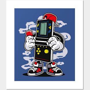 RETRO GAMER by WOOF SHIRT Posters and Art